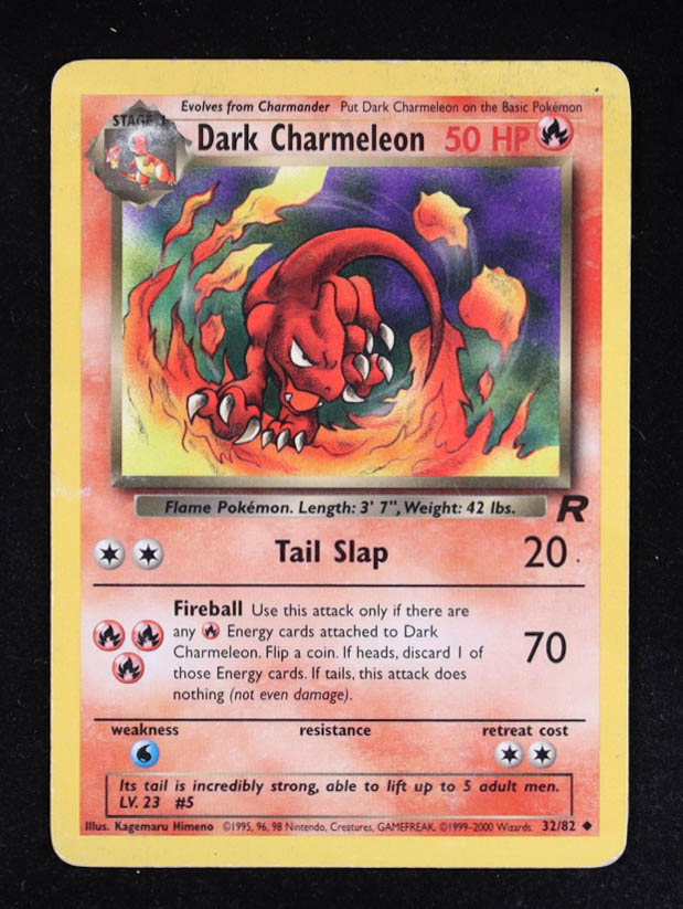 Dark Charmeleon U 2000 Pokemon Team Rocket Unlimited #32 at PristineAuction.com Dark Charmeleon U 2000 Pokemon Team Rocket Unlimited #32 at PristineAuction.com