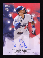 Andy Pages 2024 Topps Update Baseball Stars Autographs #BSAUAP RC at PristineAuction.com