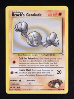 Brock's Geodude C 2000 Pokemon Gym Heroes Unlimited #66 at PristineAuction.com