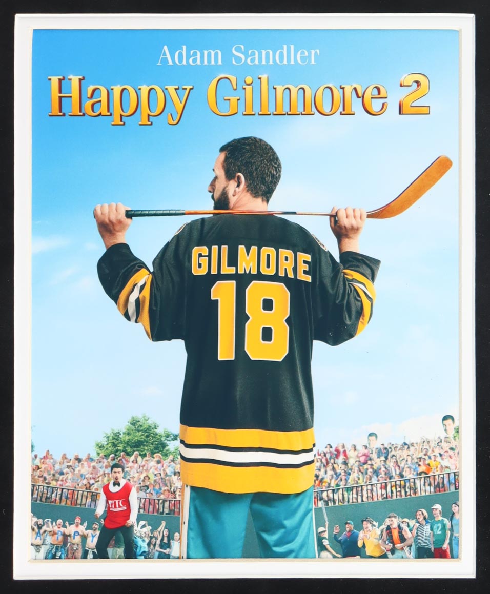 Adam Sandler Signed Custom Framed Jersey Display with Photos (PSA) at PristineAuction.com Adam Sandler Signed Custom Framed Jersey Display with Photos (PSA) at PristineAuction.com