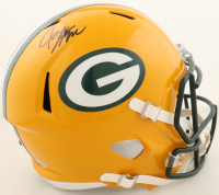 Jace Sternberger Signed Packers Full-Size Authentic Speed Helmet (Beckett) at PristineAuction.com