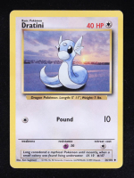 Dratini U 1999 Pokemon Base Unlimited #26 at PristineAuction.com