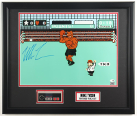 Mike Tyson Signed "Punch-Out!!" Custom Framed Photo Display With Nintendo Controller (JSA & Tyson) at PristineAuction.com