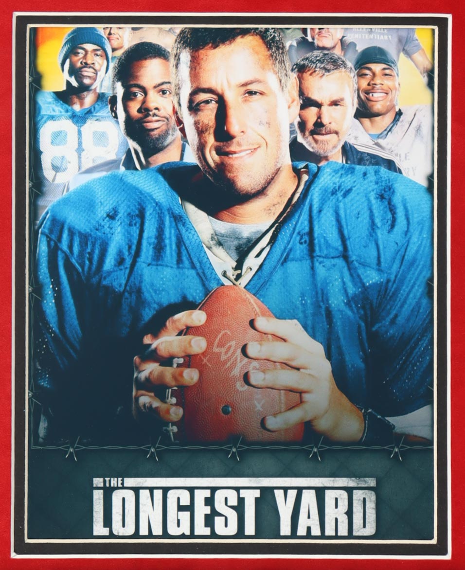 Adam Sandler Signed Custom Framed Jersey Display with Photos (PSA) at PristineAuction.com Adam Sandler Signed Custom Framed Jersey Display with Photos (PSA) at PristineAuction.com