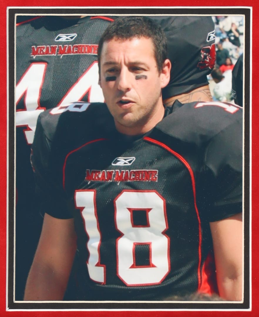 Adam Sandler Signed Custom Framed Jersey Display with Photos (PSA) at PristineAuction.com Adam Sandler Signed Custom Framed Jersey Display with Photos (PSA) at PristineAuction.com