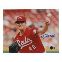 Nick Lodolo Signed Reds 8x10 Photo (Beckett) at PristineAuction.com