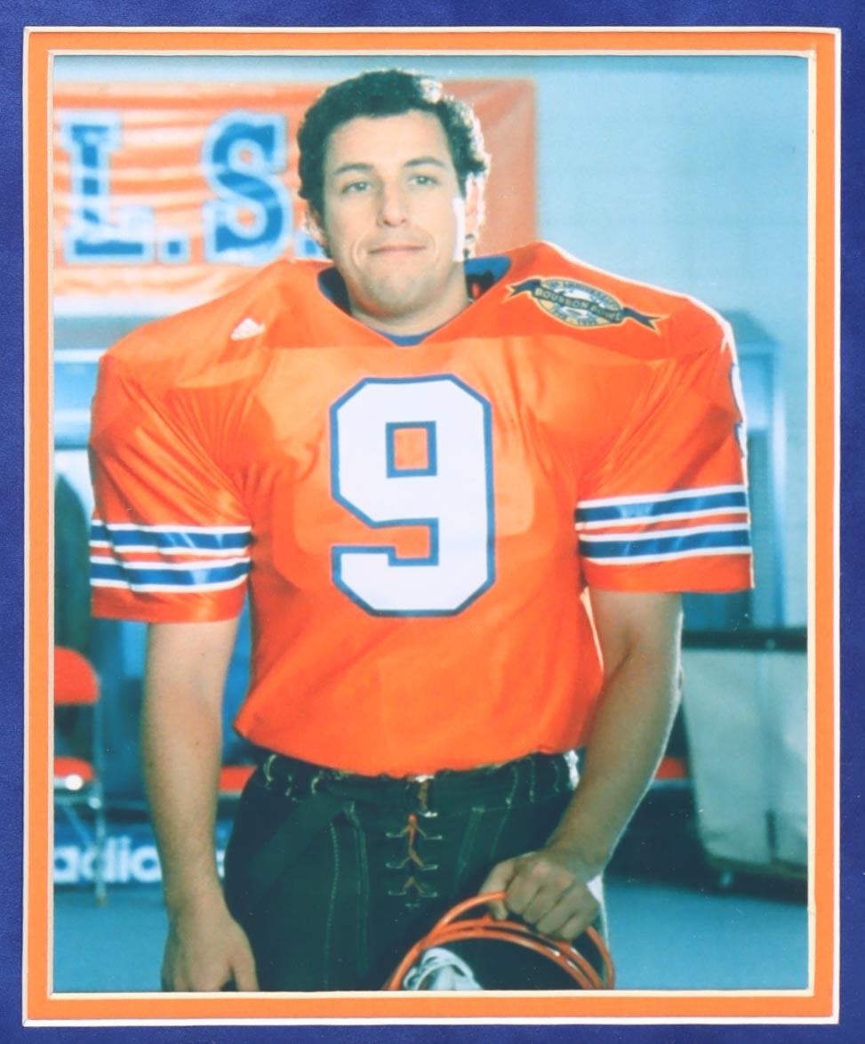 Adam Sandler Signed Custom Framed Jersey Display with Photos (PSA) at PristineAuction.com Adam Sandler Signed Custom Framed Jersey Display with Photos (PSA) at PristineAuction.com