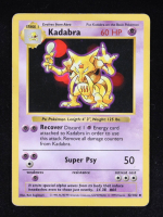 Kadabra U 1999 Pokemon Base Shadowless #32 at PristineAuction.com
