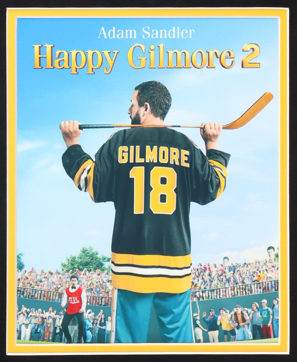 Adam Sandler Signed Custom Framed Jersey Display with Photos (PSA) at PristineAuction.com Adam Sandler Signed Custom Framed Jersey Display with Photos (PSA) at PristineAuction.com