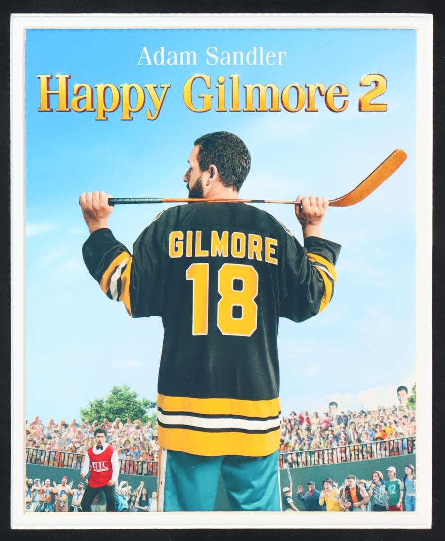 Adam Sandler Signed Custom Framed Jersey Display with Photos (PSA) at PristineAuction.com Adam Sandler Signed Custom Framed Jersey Display with Photos (PSA) at PristineAuction.com