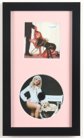 Sabrina Carpenter Signed "Man's Best Friend" Custom Framed CD Insert Display (ACOA) at PristineAuction.com
