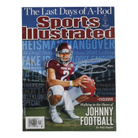 Johnny Manziel Signed 2013 Sports Illustrated Magazine (Beckett) at PristineAuction.com
