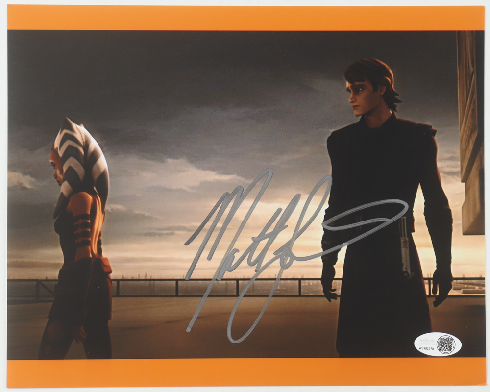 Matt Lanter Signed "Star Wars: The Clone Wars" 8x10 Photo (JSA) at PristineAuction.com Matt Lanter Signed "Star Wars: The Clone Wars" 8x10 Photo (JSA) at PristineAuction.com