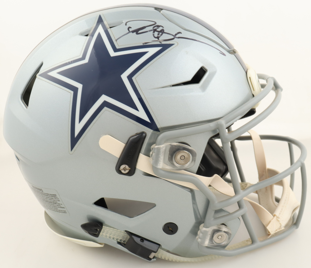 Deion Sanders Signed Cowboys Full-Size Authentic On-Field SpeedFlex Helmet (Beckett) at PristineAuction.com Deion Sanders Signed Cowboys Full-Size Authentic On-Field SpeedFlex Helmet (Beckett) at PristineAuction.com
