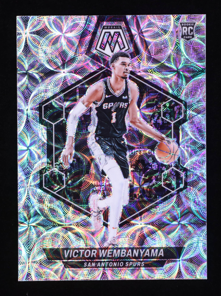 Victor Wembanyama 2023-24 Panini Mosaic Mosaic International #238 RC