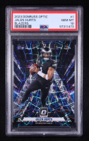 Jalen Hurts 2023 Donruss Optic Blazers #1 (PSA 10) at PristineAuction.com
