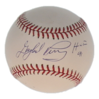 Gaylord Perry Signed OML Baseball Inscribed "HOF 91" (JSA) at PristineAuction.com