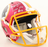 Dwayne Haskins Signed Redskins Full-Size Chrome Speed Helmet Inscribed "Simba Will Be King" (Beckett) at PristineAuction.com