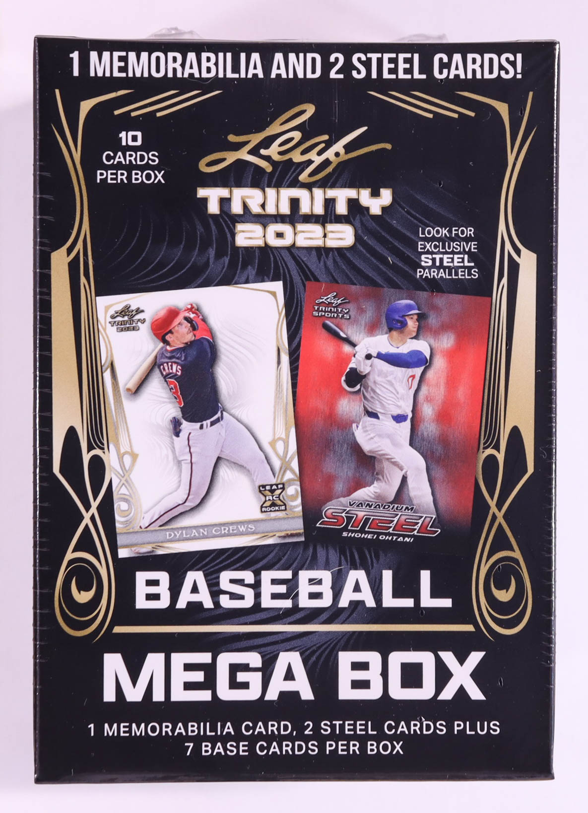 2023 Leaf Trinity Baseball Mega Blaster Box With (10) Cards at PristineAuction.com 2023 Leaf Trinity Baseball Mega Blaster Box With (10) Cards at PristineAuction.com