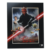 Ray Park Signed "Star Wars: Episode I – The Phantom Menace" 11x14 Photo Inscribed "Darth Maul" (Beckett) at PristineAuction.com