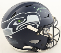 Russell Wilson Signed Seahawks Full-Size Authentic On-Field SpeedFlex Helmet (Wilson & Mill Creek Sports) at PristineAuction.com