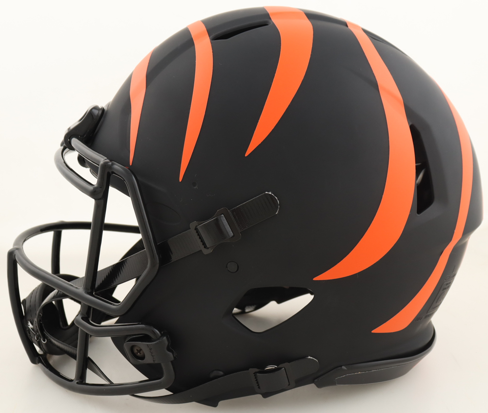 Chad Johnson Signed Bengals Full-Size Authentic On-Field Eclipse Alternate Speed Helmet (JSA) at PristineAuction.com Chad Johnson Signed Bengals Full-Size Authentic On-Field Eclipse Alternate Speed Helmet (JSA) at PristineAuction.com