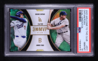 Shohei Ohtani / Jimmie Foxx 202 Topps Welcome To The Club Dual Green Foil #D11 #24/99 (PSA 10) at PristineAuction.com
