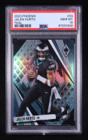 Jalen Hurts 2023 Panini Phoenix Teal #24 #88/125 (PSA 10) at PristineAuction.com