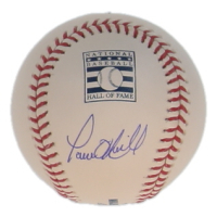 Paul O'Neill Signed OML Hall of Fame Logo Baseball (JSA) at PristineAuction.com