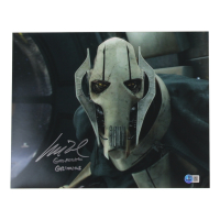 Matthew Wood Signed "Star Wars" 11x14 Photo Inscribed "General Grievous" (Beckett) at PristineAuction.com