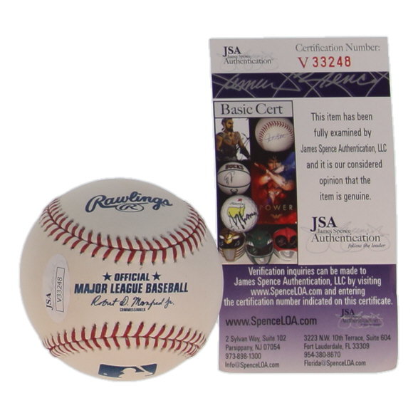 Craig Kimbrel Signed OML Baseball (JSA) at PristineAuction.com Craig Kimbrel Signed OML Baseball (JSA) at PristineAuction.com