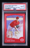 Shohei Ohtani 2018 Panini Diamond Kings #73 RC (PSA 10) at PristineAuction.com