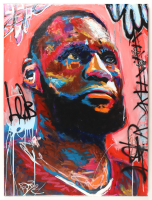 "Steps to Greatness" 2025 30x40 Original Painting on Canvas by Tadas Zaicikas | TedyZet (Zaicikas) at PristineAuction.com