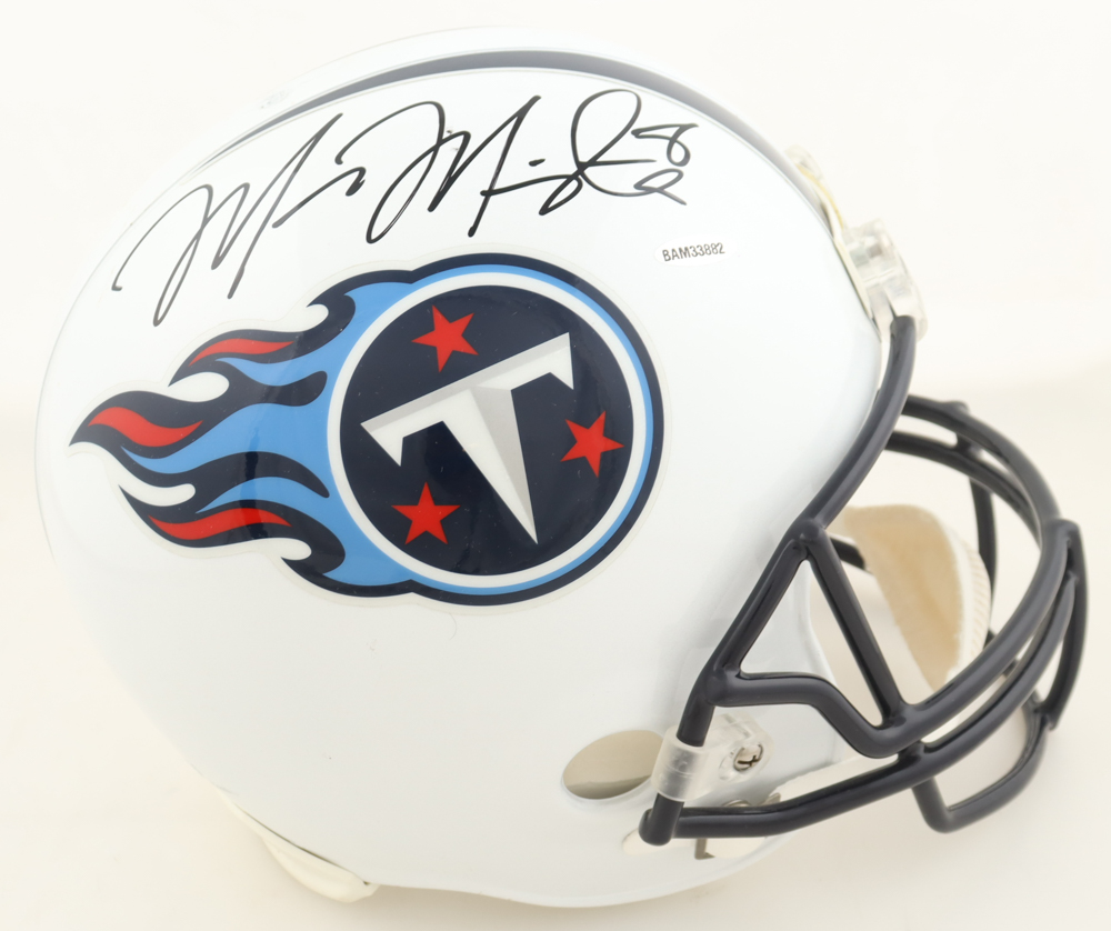 Marcus Mariota Signed Titans Full-Size Authentic On-Field Helmet (UDA) at PristineAuction.com Marcus Mariota Signed Titans Full-Size Authentic On-Field Helmet (UDA) at PristineAuction.com