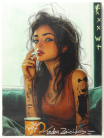 "Morning Rebel #2" 2025 18x24 Original Painting on Canvas by Tadas Zaicikas | TedyZet (Zaicikas) at PristineAuction.com