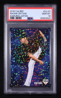 Shohei Ohtani 2016 Calbee Samurai Japan #SJ07 RC (PSA 10) at PristineAuction.com