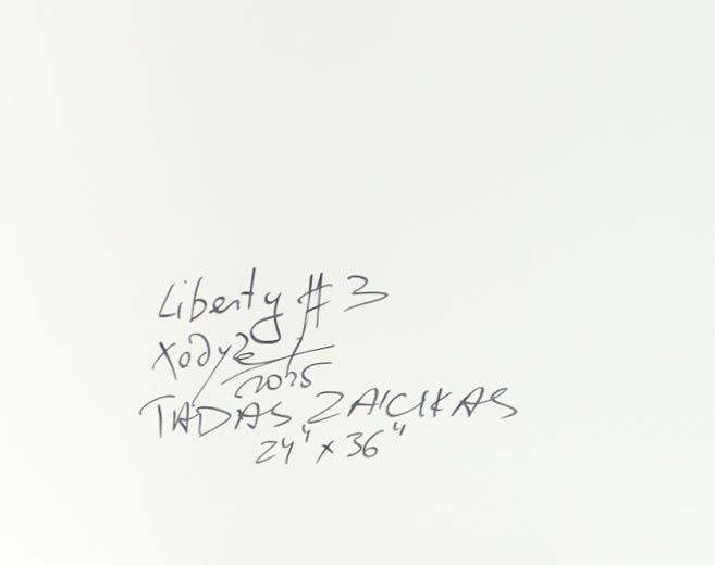 "Liberty #3" 24x36 2025 Print by Tadas Zaicikas | TedyZet (Zaicikas) at PristineAuction.com "Liberty #3" 24x36 2025 Print by Tadas Zaicikas | TedyZet (Zaicikas) at PristineAuction.com