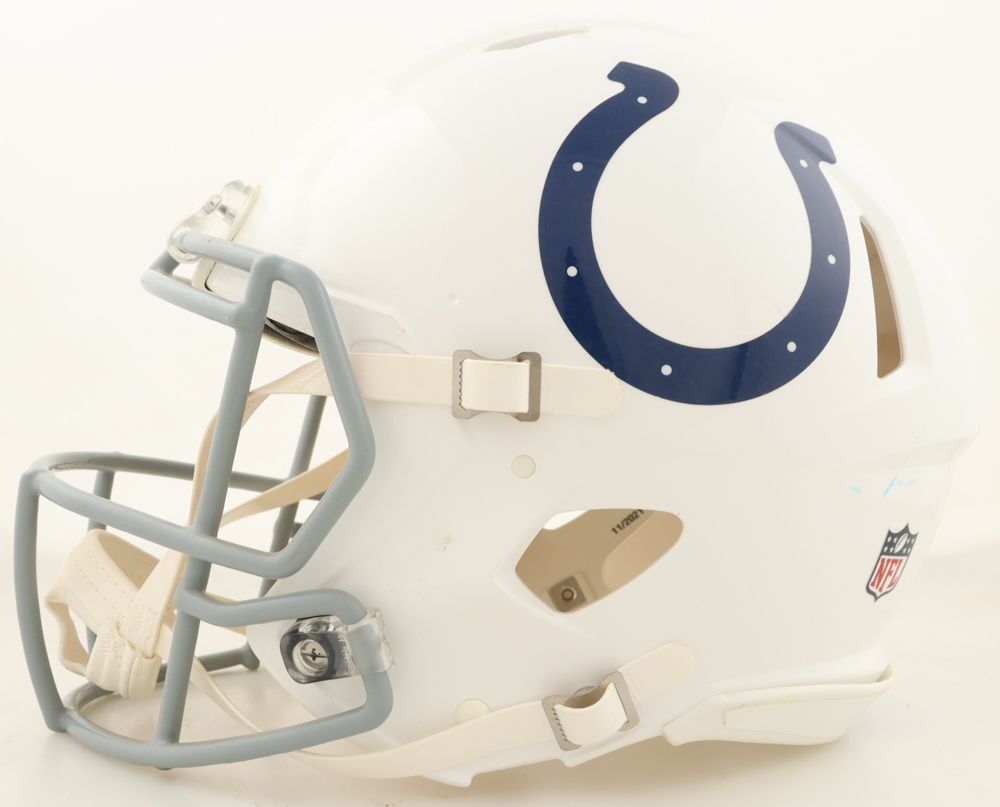 Eric Dickerson Signed Colts Full Size Authentic On Field Speed Helmet Inscribed "HOF 99" (Beckett & Prova) at PristineAuction.com Eric Dickerson Signed Colts Full Size Authentic On Field Speed Helmet Inscribed "HOF 99" (Beckett & Prova) at PristineAuction.com
