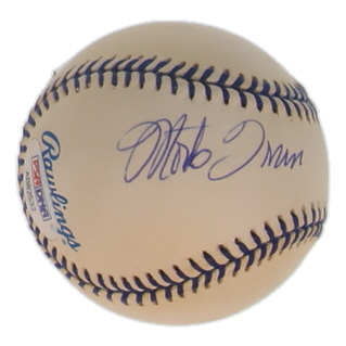 Monte Irvin Signed OAL Joe DiMaggio Commemorative Logo Baseball (PSA) at PristineAuction.com Monte Irvin Signed OAL Joe DiMaggio Commemorative Logo Baseball (PSA) at PristineAuction.com