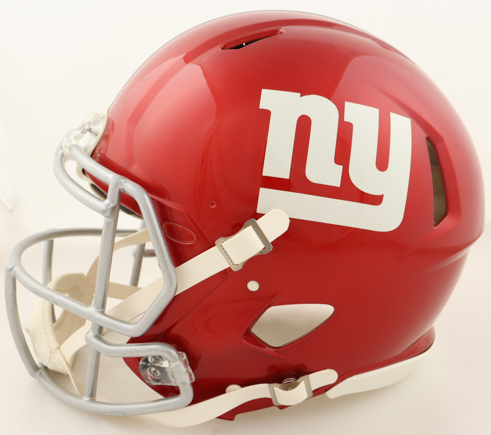 Eli Manning Signed Giants Full-Size Authentic On-Field Flash Alternate Speed Helmet (Fanatics) at PristineAuction.com Eli Manning Signed Giants Full-Size Authentic On-Field Flash Alternate Speed Helmet (Fanatics) at PristineAuction.com