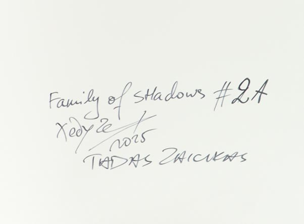 "Family of Shadows #2A" 27x36 2025 Print by Tadas Zaicikas | TedyZet (Zaicikas) at PristineAuction.com "Family of Shadows #2A" 27x36 2025 Print by Tadas Zaicikas | TedyZet (Zaicikas) at PristineAuction.com
