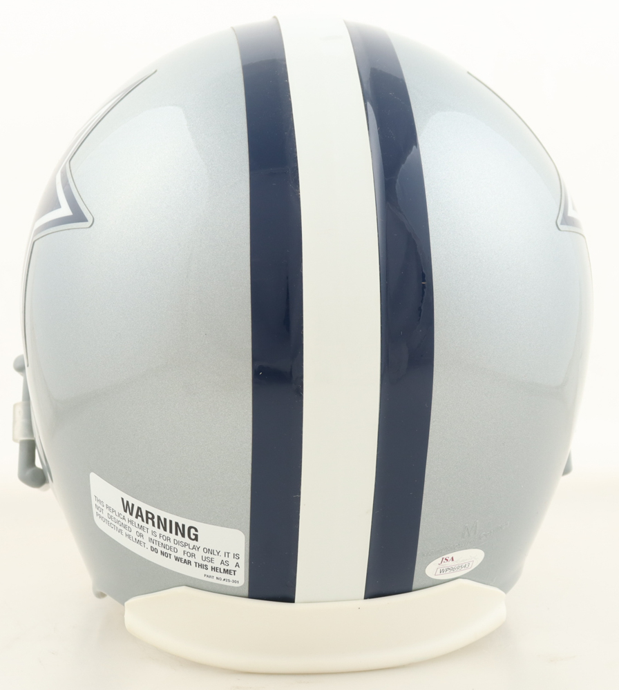 Roger Staubach Signed Cowboys Full-Size Authentic On-Field Helmet (JSA) at PristineAuction.com Roger Staubach Signed Cowboys Full-Size Authentic On-Field Helmet (JSA) at PristineAuction.com