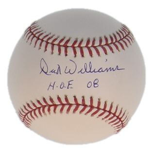 Dick Williams Signed OML Baseball Inscribed "H.O.F. 08" (Beckett) at PristineAuction.com Dick Williams Signed OML Baseball Inscribed "H.O.F. 08" (Beckett) at PristineAuction.com