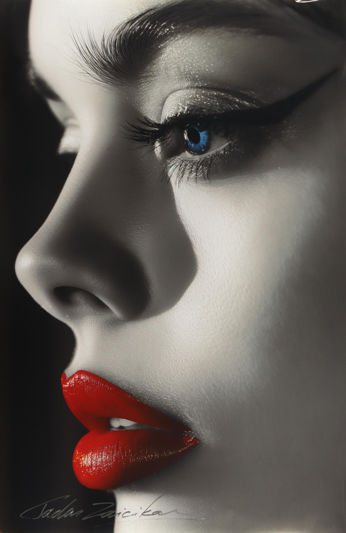 "Frozen Desire" 24x36 2025 Print by Tadas Zaicikas | TedyZet (Zaicikas) at PristineAuction.com "Frozen Desire" 24x36 2025 Print by Tadas Zaicikas | TedyZet (Zaicikas) at PristineAuction.com