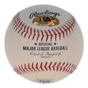 "Sweet" Lou Piniella Signed OML Reds 150th Anniversary Logo Baseball (MAB) at PristineAuction.com "Sweet" Lou Piniella Signed OML Reds 150th Anniversary Logo Baseball (MAB) at PristineAuction.com