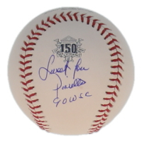 "Sweet" Lou Piniella Signed OML Reds 150th Anniversary Logo Baseball (MAB) at PristineAuction.com