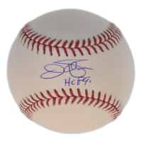 Jim Palmer Signed OML Baseball Inscribed "HOF 90" (Steiner) at PristineAuction.com