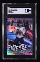 Caleb Williams 2024 Topps Chrome Finesse Refractor #F1 RC (SGC 10) at PristineAuction.com