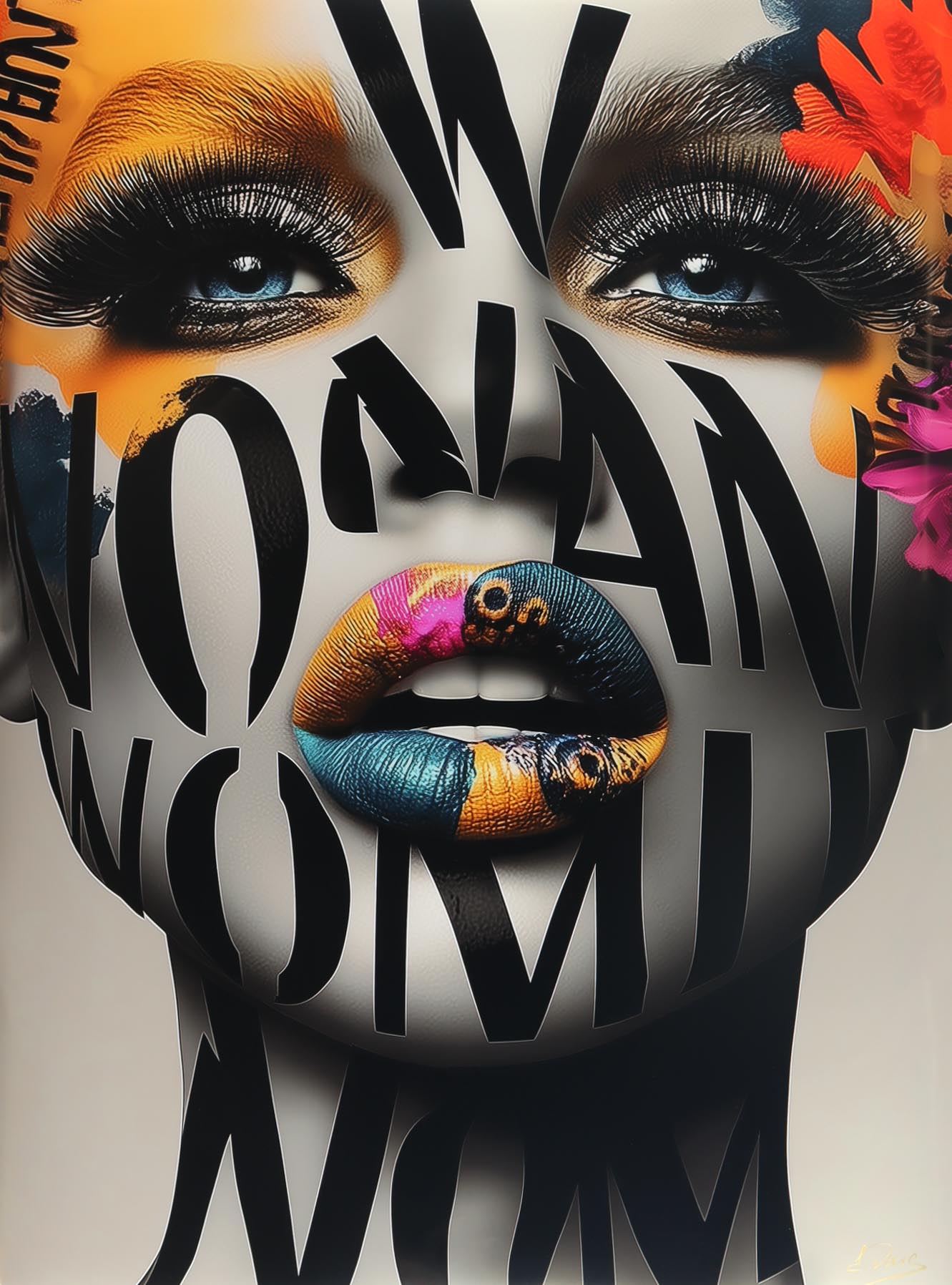 "Speaking in Colors" 27x36 2025 Print by Elena Vaisman | Ele2Wais (Vaisman) at PristineAuction.com "Speaking in Colors" 27x36 2025 Print by Elena Vaisman | Ele2Wais (Vaisman) at PristineAuction.com