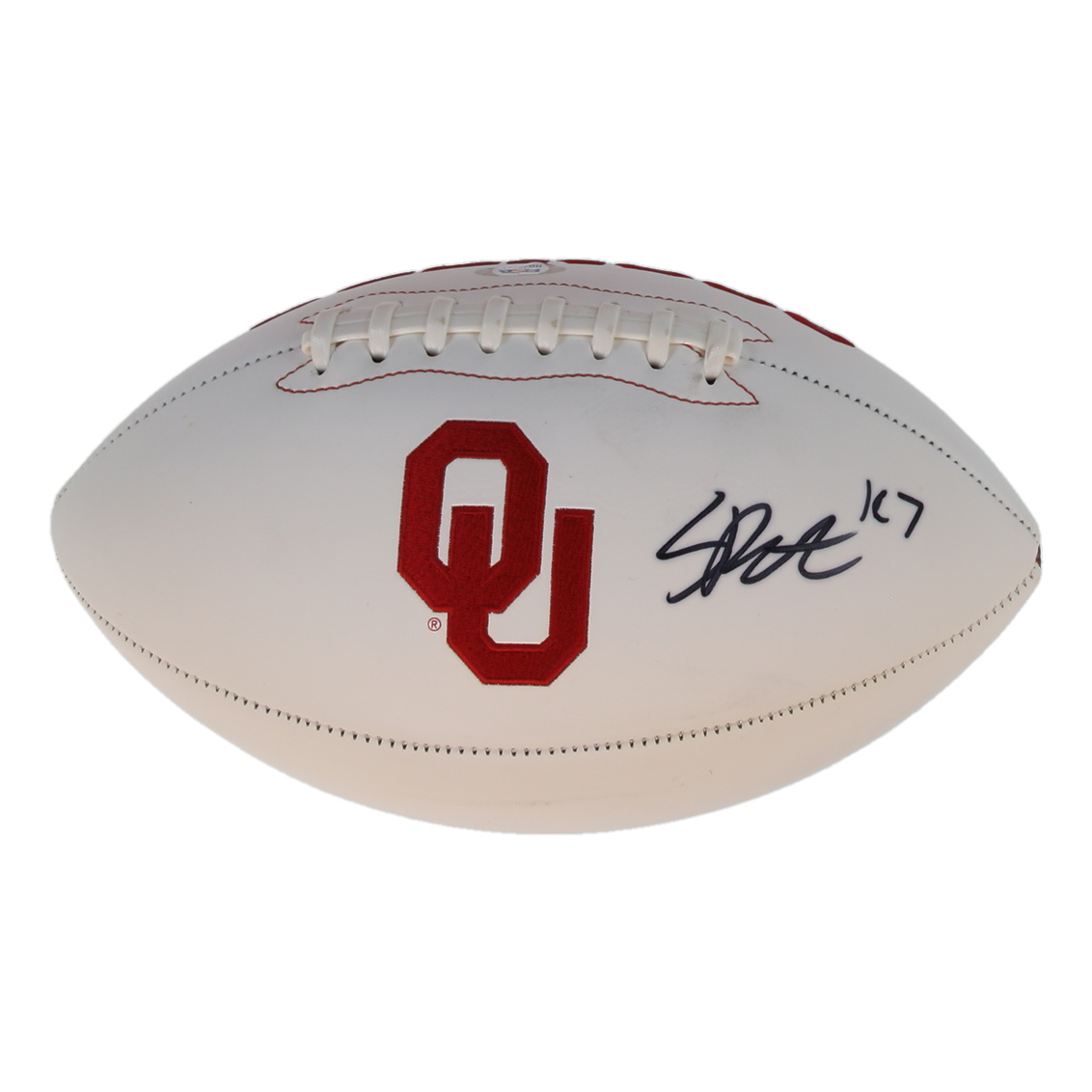 Spencer Rattler Signed Oklahoma Sooners Logo Football (PSA) at PristineAuction.com Spencer Rattler Signed Oklahoma Sooners Logo Football (PSA) at PristineAuction.com